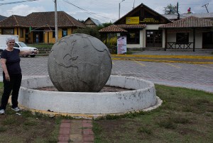 Nancy at the equator