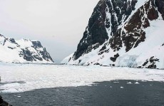 First we have to cut through the ice ...