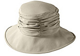 Tilley ruched hat