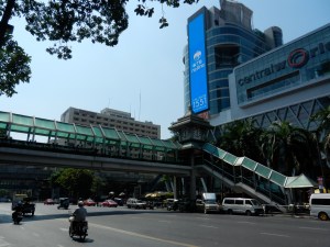 Simple pedestrian overpass
