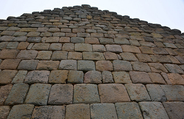 Looking to the top of the observatory