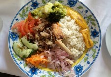 Lunch at the Churute Ecological Reserve