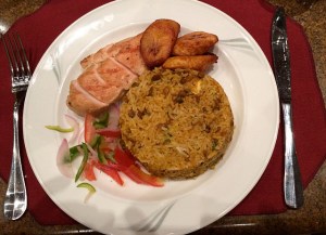 Typical Guayaquilian meal