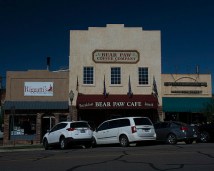 A typical wild-west type street scape