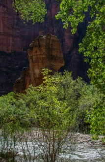 Rock formation called The Pulpit - at the Temple