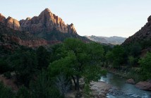 The Watchman, at sunset