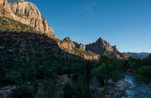 The Watchman, at sunset