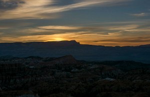Sunrise over Navajo Mountain