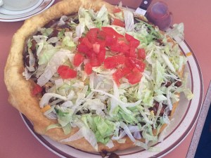 A Navajo taco