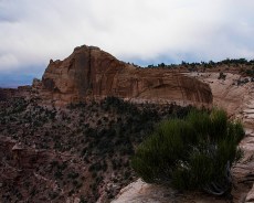 Above Mesa Arch, Canyonlands