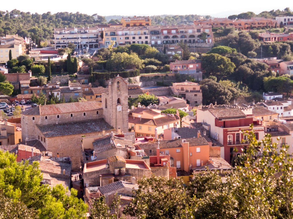 Begur from the castle