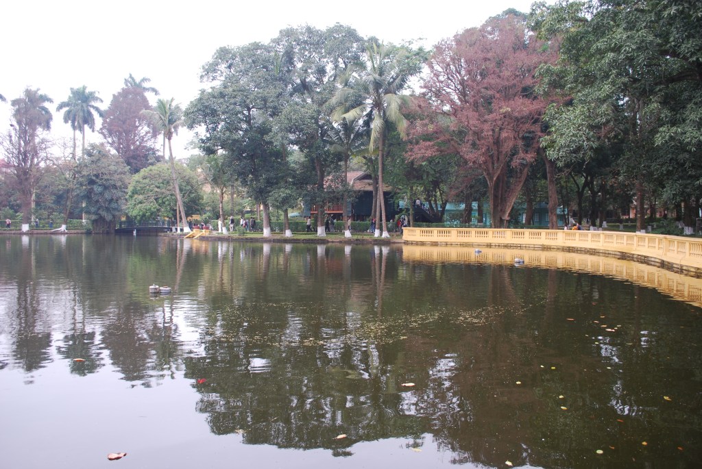 Ho Chi Minh's modest home on palace grounds