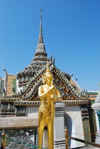 Part animal, part human figure at the Grand Palace