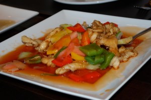 Chicken stir fry with lunch