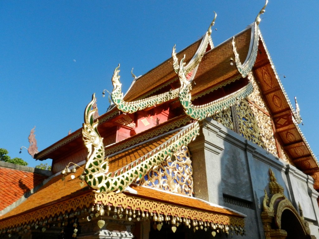 On the grounds of Wat Prathat Doi Suthep
