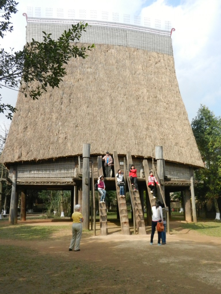 Bahnar communal house at Museum of Ethnology