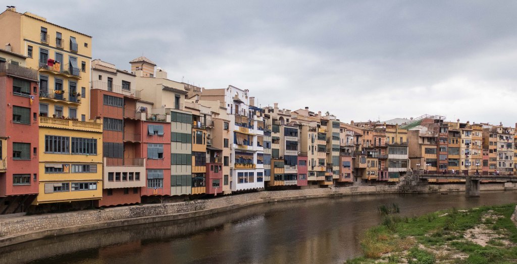 Outside old Girona