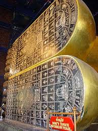 The Reclining Buddha's feet