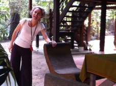 Fabien Lucot and her under-the-house area