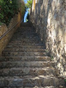Stairs to the beach