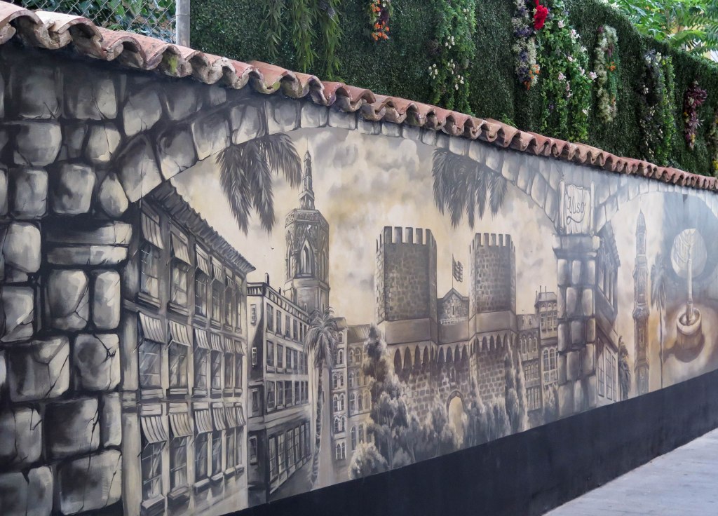 A permanent mural