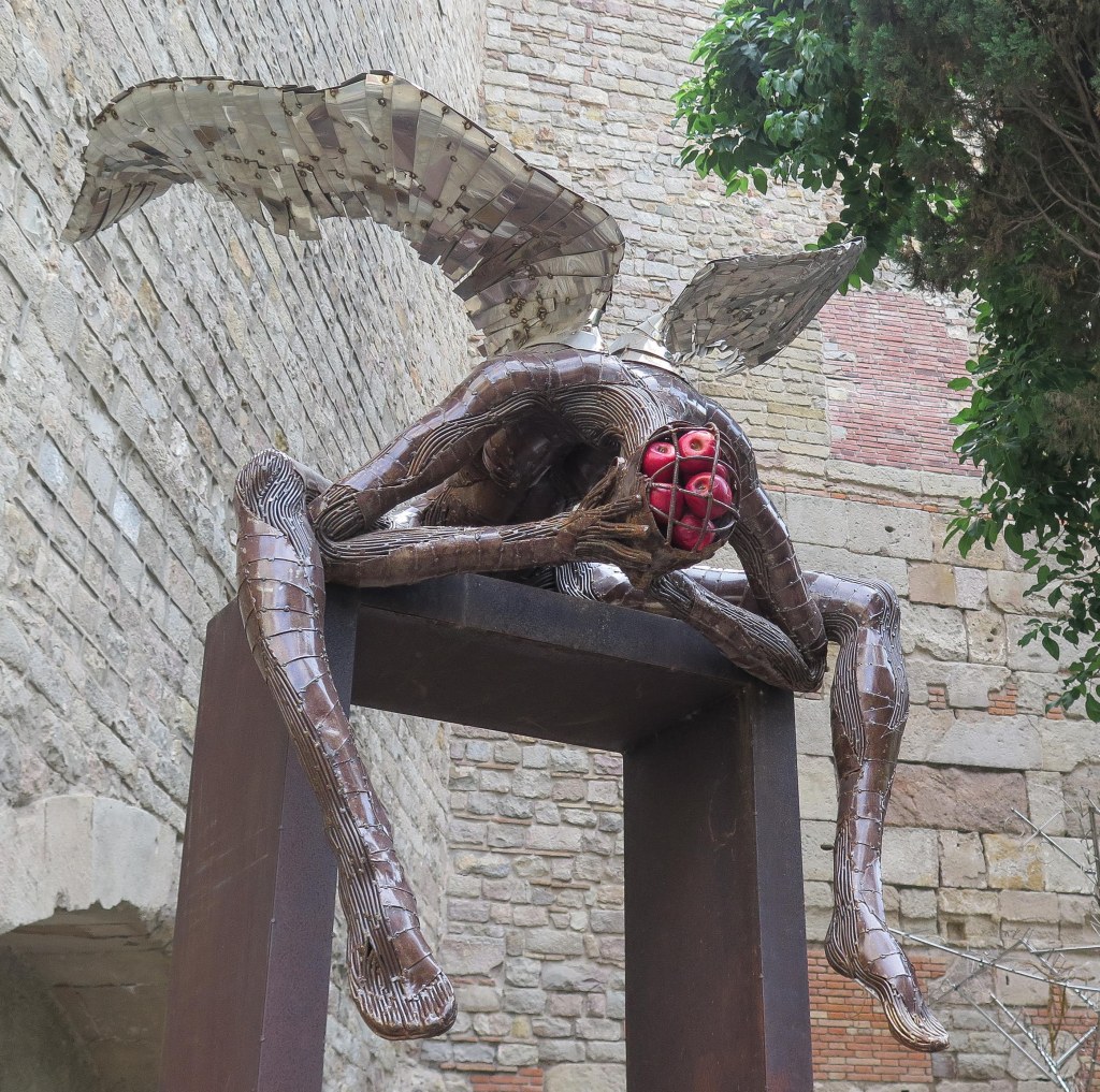 Despairing angel