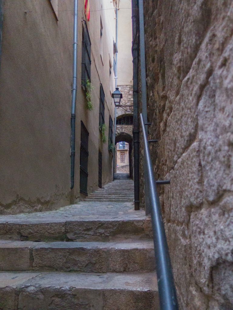 A lane in the old Jewish quarter