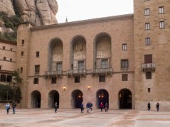 Forecourt to the basilica